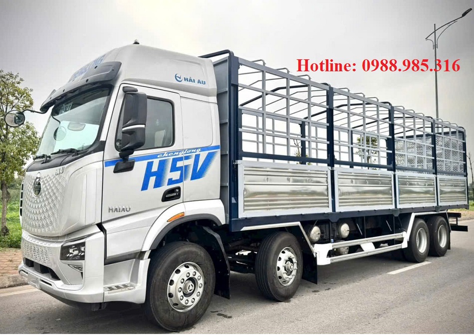 Xe tải thùng 4 chân Chenglong H5V 8X4 310hp